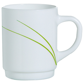 CLEARANCE | mug TORONTO EDEN 25 cl tempered glass line decor  H 89 mm product photo