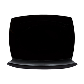 rectangular plate DELICE BLACK | tempered glass black | rectangular 352 mm  x 259 mm product photo