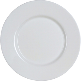 plate EVERYDAY | tempered glass white  Ø 265 mm product photo