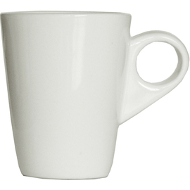 CLEARANCE | cup MERA with handle 80 ml porcelain white  H 70 mm product photo