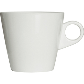 CLEARANCE | cup MERA with handle 240 ml porcelain white  H 75 mm product photo