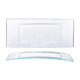 Clearance | plate MERA | tempered glass | rectangular 280 mm  x 120 mm product photo