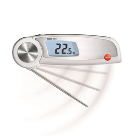 foldable penetration thermometer testo 104 | -50°C to +250°C product photo