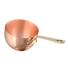 Zabaglione ladle 1.4 ltr copper 1.2 mm  Ø 160 mm  | riveted bronze handle product photo