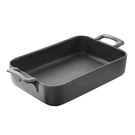 mini top-hat BELLE CUISINE | porcelain black 160 mm x 110 mm H 45 mm product photo