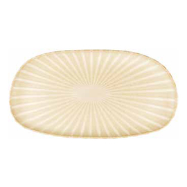 serving platter | plate EPHYRE | stoneware | flat | oval H 20 mm 300 mm x 155 mm product photo