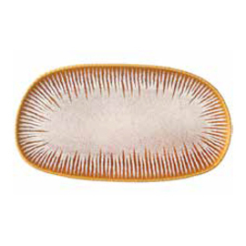 plate SHANGRI-LA ORO | flat | oval H 20 mm 250 mm x 140 mm product photo