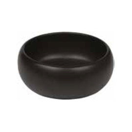 gourmet bowl NUIT | stoneware | black Ø 115 mm H 40 mm product photo