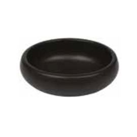 gourmet bowl NUIT | stoneware | black Ø 95 mm H 35 mm product photo