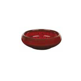 mini bowl CARMIN | stoneware | red Ø 95 mm H 35 mm product photo