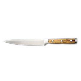 steak knife AZAWAK | light brown L 23 cm | smooth cut product photo