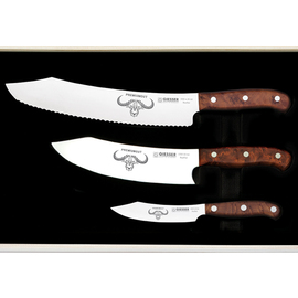 knife set PREMIUMCUT Set No. III Tree of Life bread knife | chef's knife | office knife | blade length 25 cm | 20 cm | 10 cm product photo