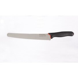 universal knife PRIME LINE CHEF wavy cut  | short handle nose | black | blade length 25 cm product photo