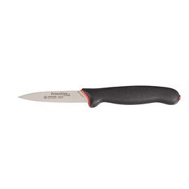  vegetable knife PRIME LINE CHEF medium sharp smooth cut  | short handle nose | black | blade length 8 cm product photo