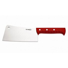 cleaver straight blade smooth cut | red | blade length 23 cm  L 41 cm product photo