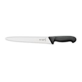 sausage knife straight blade serrated serrated edge | black | blade length 25 cm  L 42 cm product photo