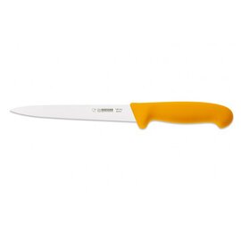 fillet knife straight blade very flexible smooth cut | yellow | blade length 18 cm  L 30 cm product photo