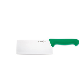 Chinese cleaver | handle colour green | blade length 17 cm product photo