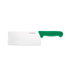 Chinese cleaver | handle colour green | blade length 19 cm product photo