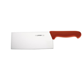 Chinese cleaver | handle colour red | blade length 19 cm product photo