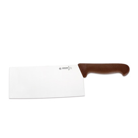 Chinese cleaver | handle colour brown | blade length 21 cm product photo