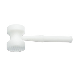 meat tenderiser plastic white 2 tenderising surfaces product photo