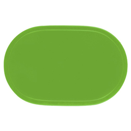 table mat vinyl green oval | 455 mm x 290 mm product photo