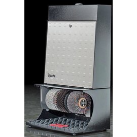 shoe shine machine Ronda 30 black with embossed door  | hand sensor product photo