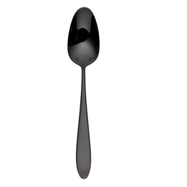 pudding spoon ANZO Schwarz | stainless steel PVD-coated L 192 mm product photo