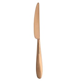 dining knife ANZO Kupfer | stainless steel PVD-coated L 235 mm product photo