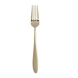 dining fork ANZO Champagne | stainless steel PVD-coated L 212 mm product photo