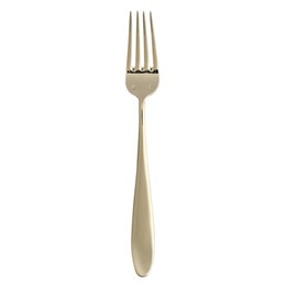 dessert fork ANZO Champagne | stainless steel PVD-coated L 192 mm product photo