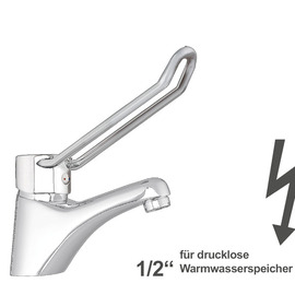 basin mixer puna | for unpressurized storage | lever bent product photo