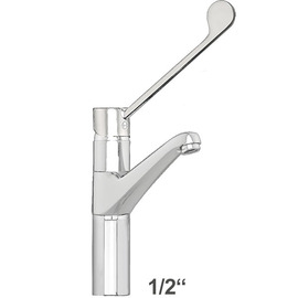 basin mixer Lena | long lever on a pillar product photo