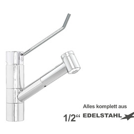 Spültischbatterie xina standing fitting | lever bent product photo