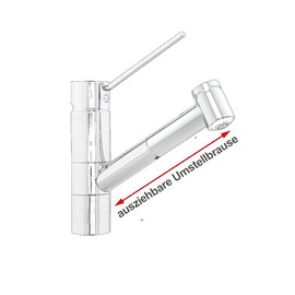 Spültischbatterie xina standing fitting | lever straight product photo