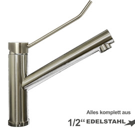 Spültischbatterie exis on a pillar outreach 200 mm product photo
