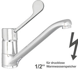 Spültischbatterie juna | chromium coloured outreach 230 mm product photo