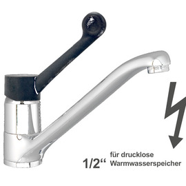 Spültischbatterie juna | black outreach 230 mm product photo