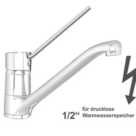Spültischbatterie puna | for unpressurized storage | long lever product photo