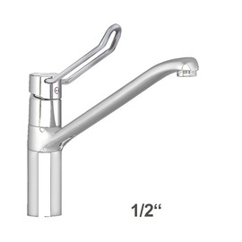 Spültischbatterie puna | lever bent on a pillar product photo