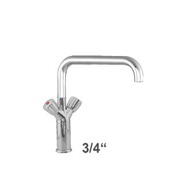 Column battery profi 3/4" | two-handle mixer tap outreach 300 mm product photo