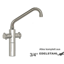 Column battery ximoc 3/4" | two-handle mixer tap outreach 250 mm product photo