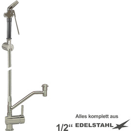 multi-purpose cleaning kit xaria lever mixer tap one hole standing fitting shower small | hose length 800 mm product photo