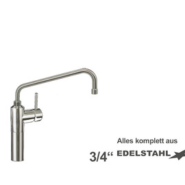 Column battery claro 3/4" | lever mixer tap outreach 300 mm product photo