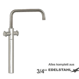 Column battery ximox 3/4" | 4-wing handle | two-handle mixer tap outreach 300 mm product photo
