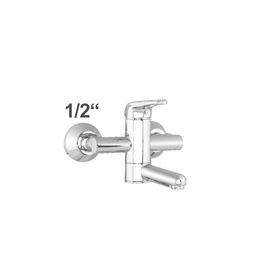 Wall mounted battery meyo 1/2" | lever round short product photo