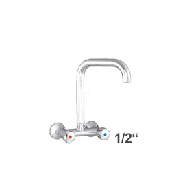 Wall mounted battery profi 1/2" outreach 220 mm swiveling 180 ° product photo
