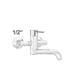 Wall mounted battery zaya 1/2" outreach 250 mm | lever round short product photo