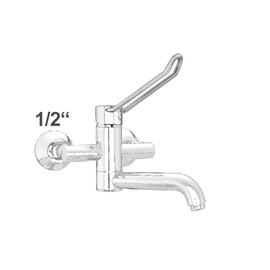 Wall mounted battery zaya 1/2" outreach 250 mm product photo